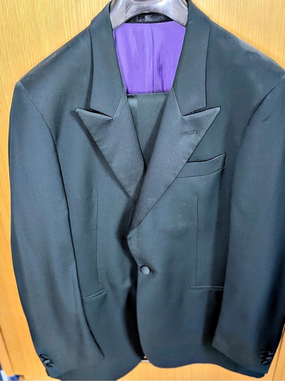 TM Lewin Men's Tuxedo in Black